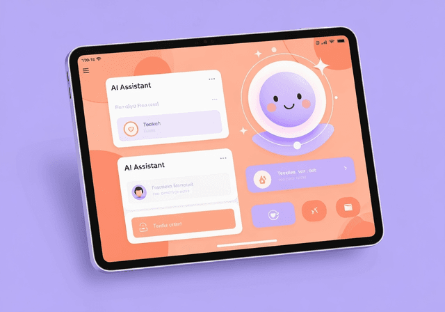 AI therapy assistant interface